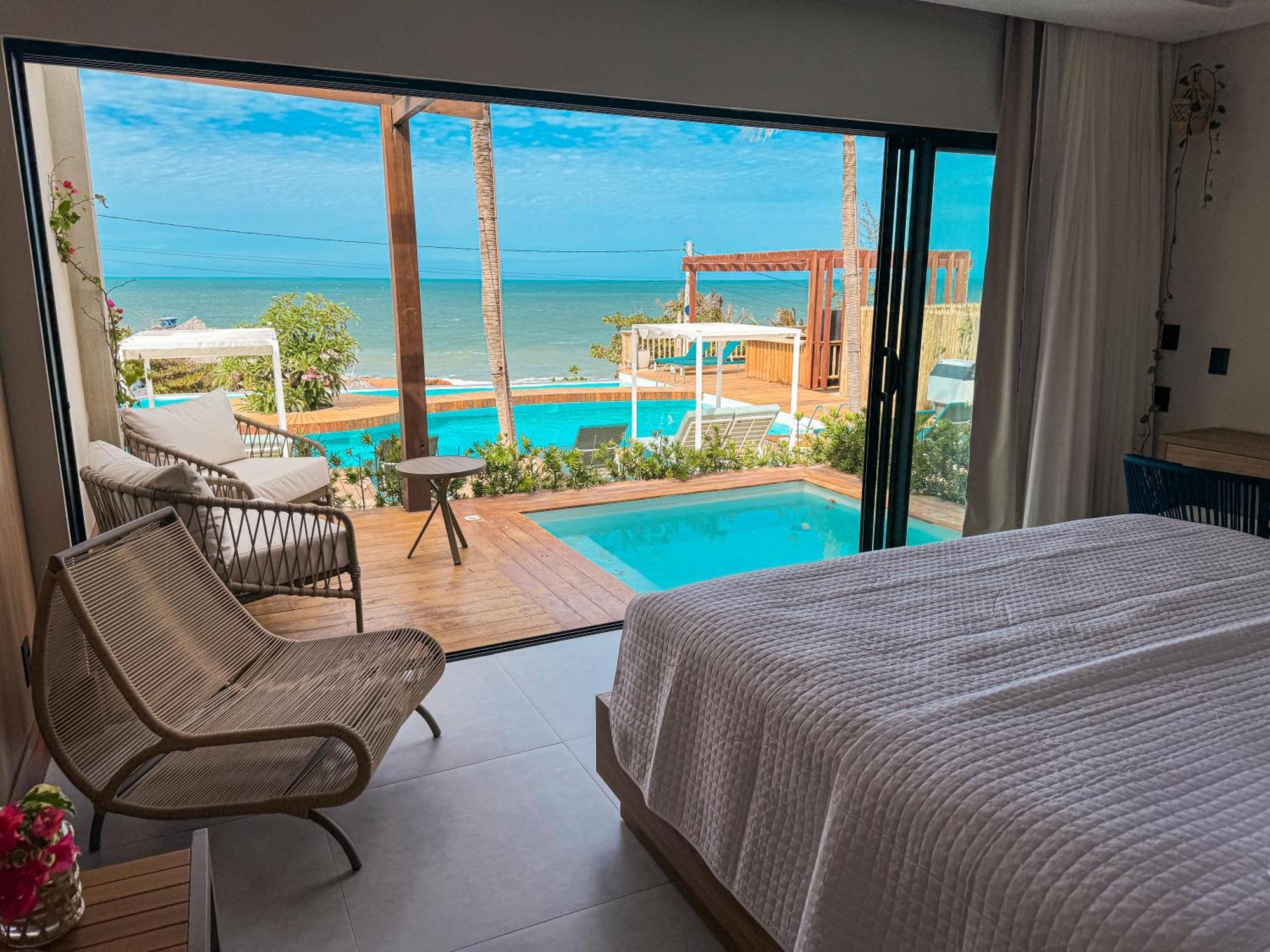 Poozendin Hotel De Charme Canoa Quebrada Bagian luar foto